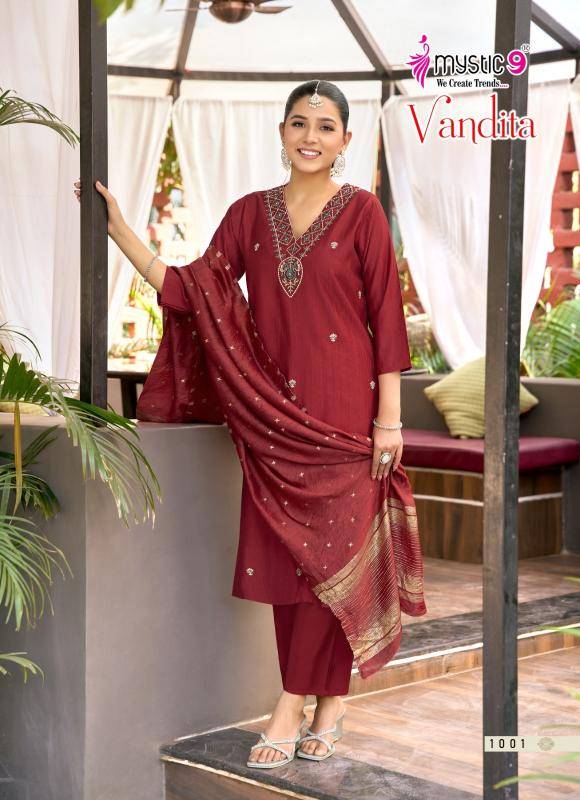 Mystic9 vandita vol 1 Kurti wholesale suppliers